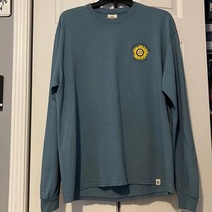 Long sleeve blue Simply Southern shirt